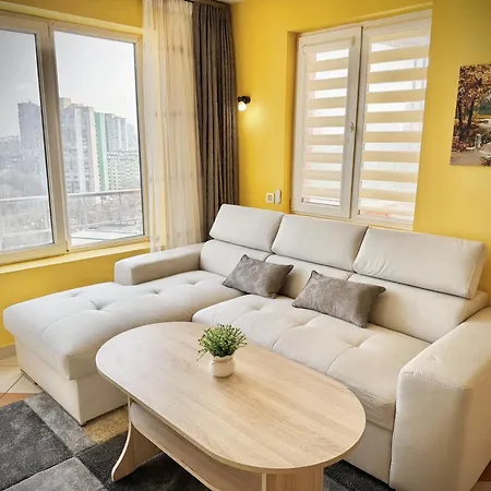 Seasky Smarthome Penthouse For 6 Guests With Private Parking 5 Minutes аway From And Centre Burgaz