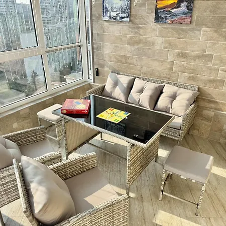 Seasky Smarthome Penthouse For 6 Guests With Private Parking 5 Minutes аway From And Centre * Burgaz